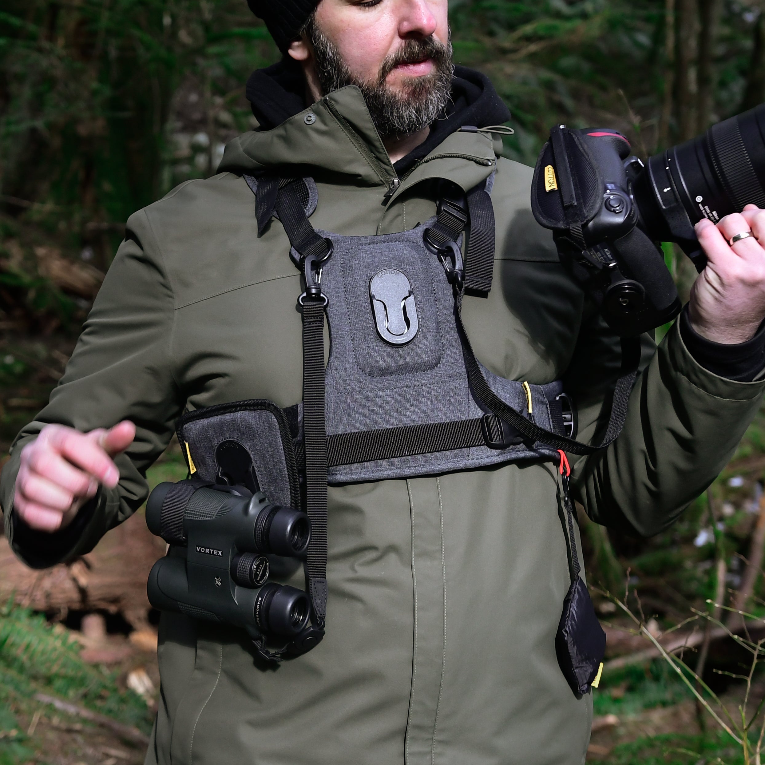 DEMO CCS G3 GREY Binocular & Camera Harness