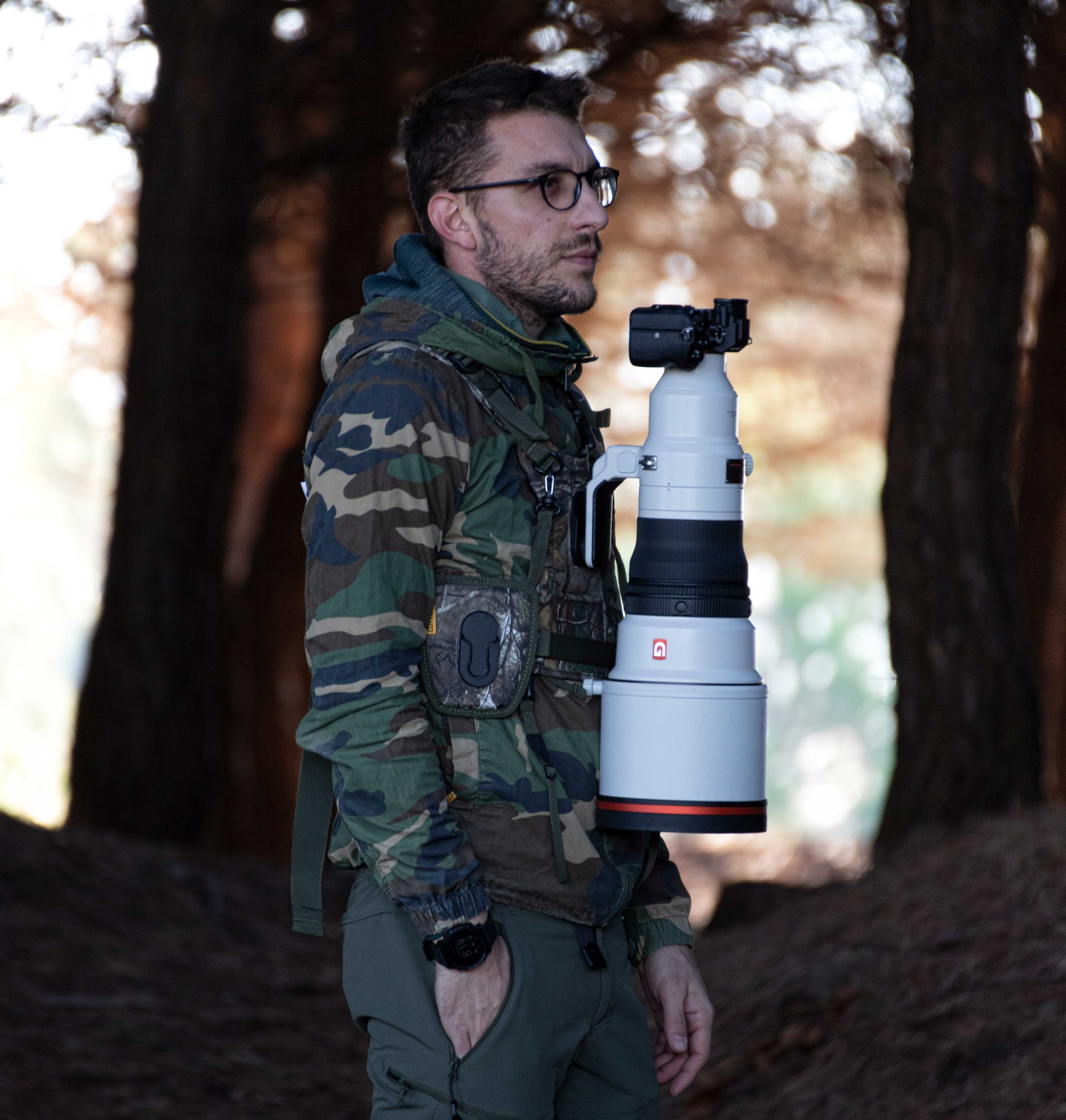 DEMO CCS G3 GREY Binocular & Camera Harness