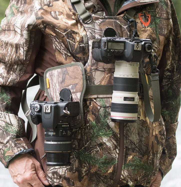 CCS G3 Camo Harness For 2 Cameras - Cotton Camera Carrying Systems