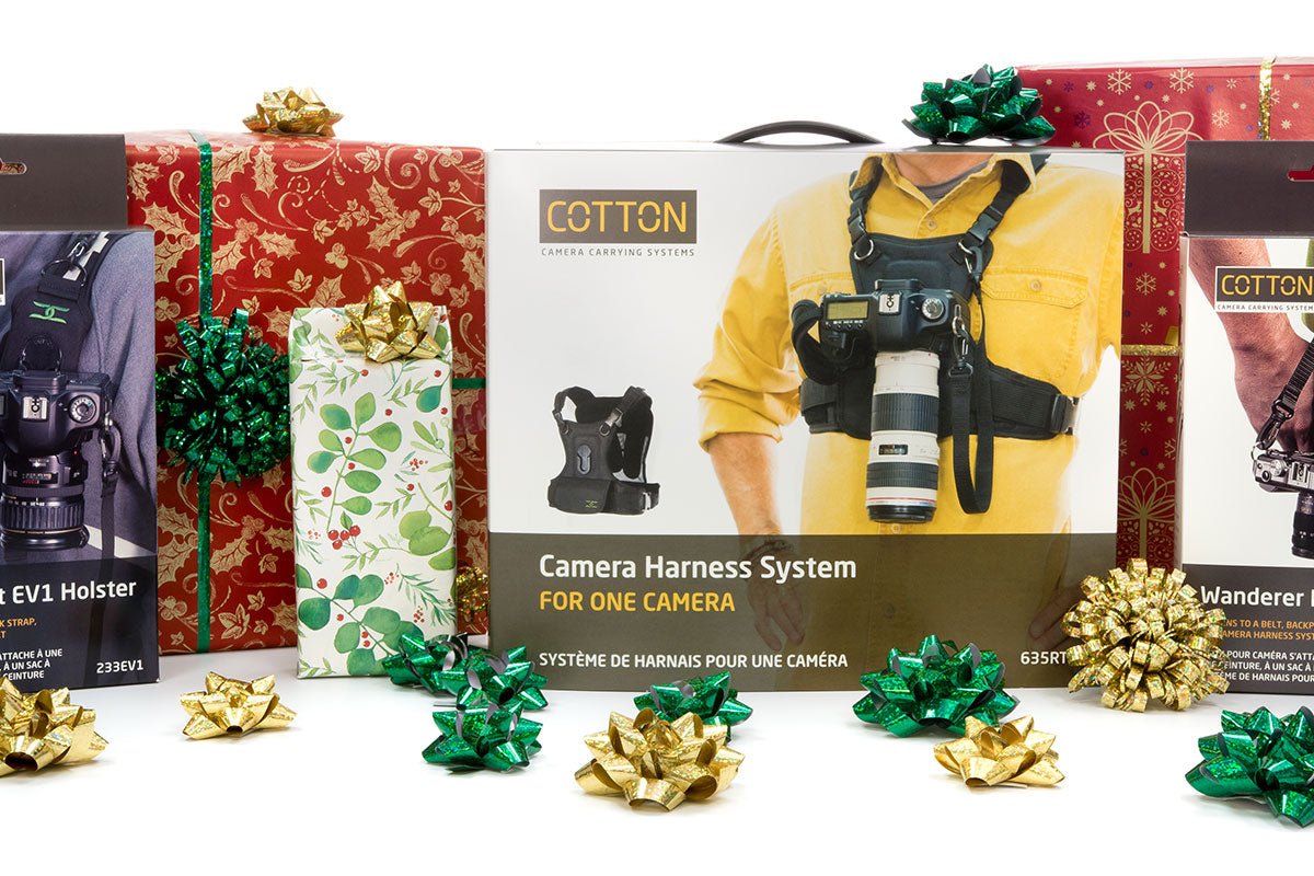 Best Gift Ideas for Photographers on Your List - Cotton Camera Carrying Systems