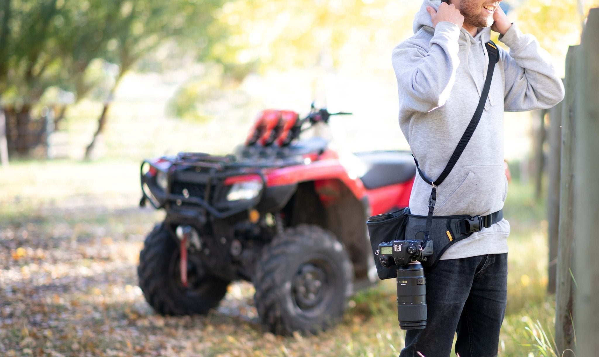 Men's Axis Feature - Cotton Camera Carrying Systems
