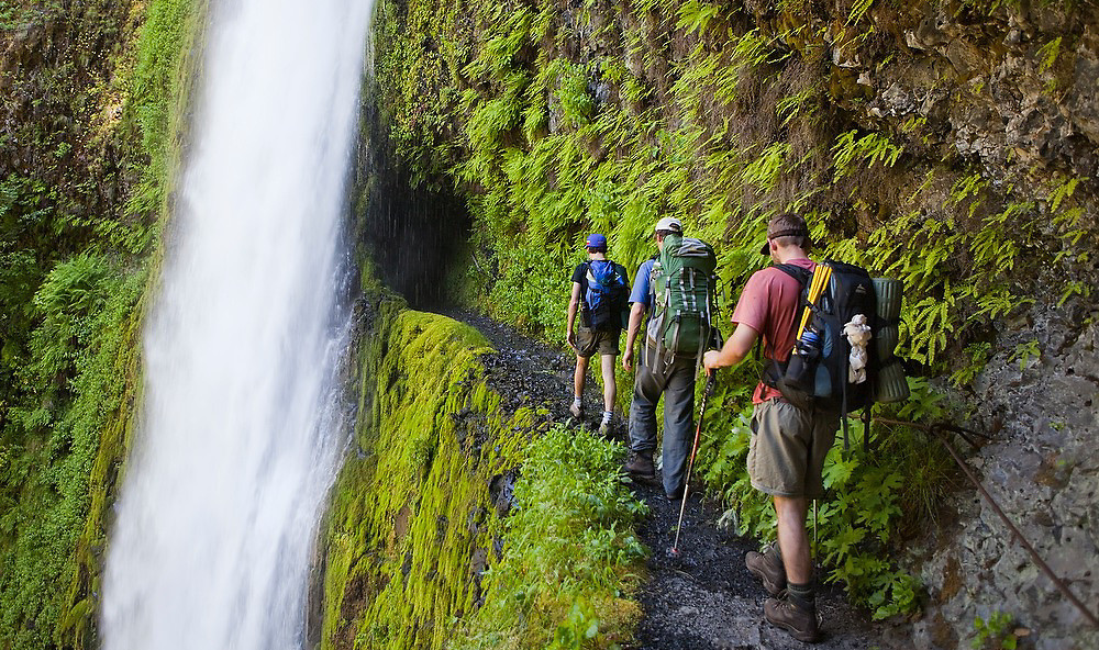 Waterfall Path Top 20 US Hiking Trails with Waterfalls – Cotton Camera Carrying Systems