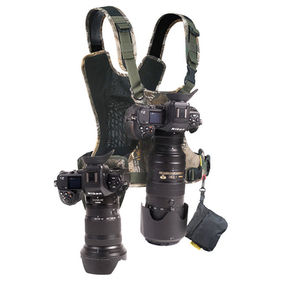 CCS G3 Camo Harness For 2 Cameras