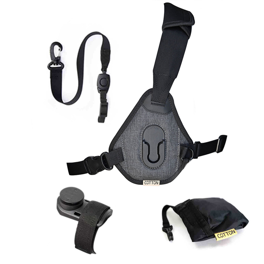 Grey Skout G2 For Binoculars Sling Style Harness 475GREY Cotton