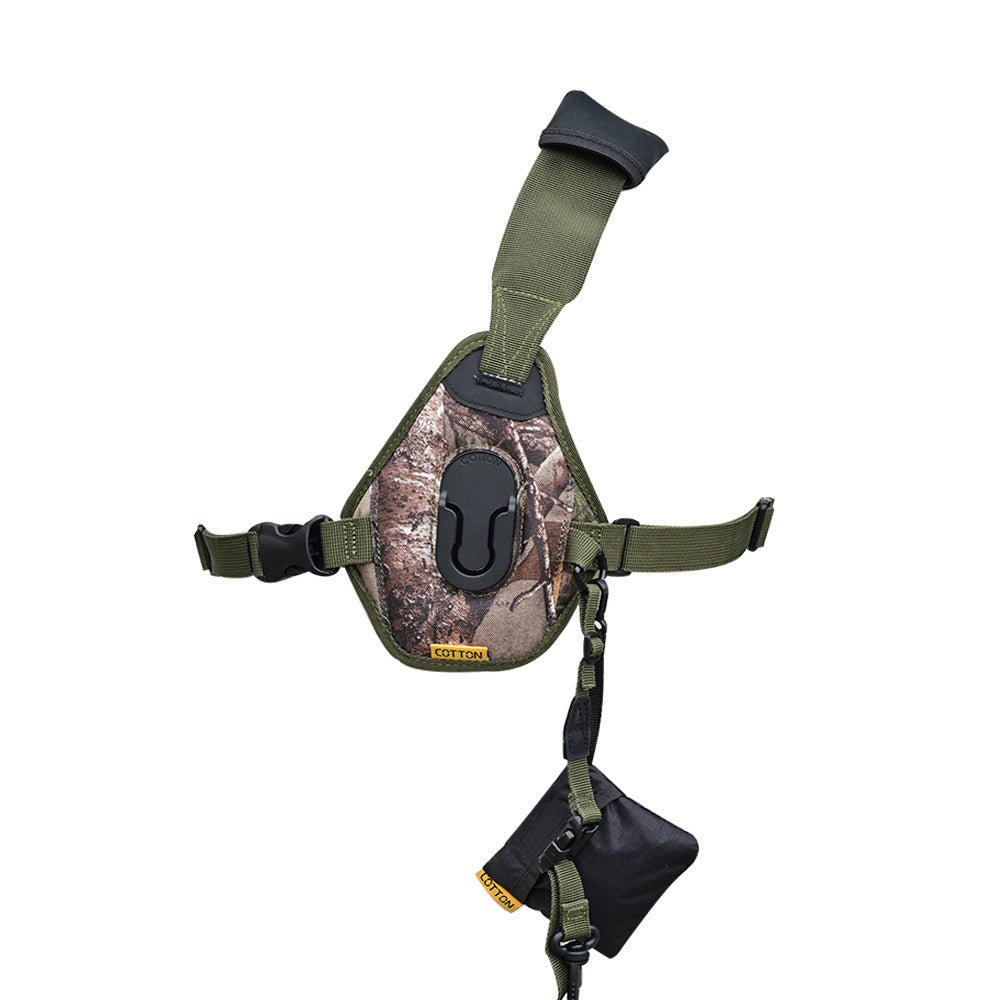 Camo Skout G2 - For Binoculars - Sling Style Harness - Cotton Camera Carrying Systems