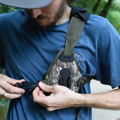 Camo Skout G2 - For Camera - Sling Style Harness - Cotton Camera Carrying Systems