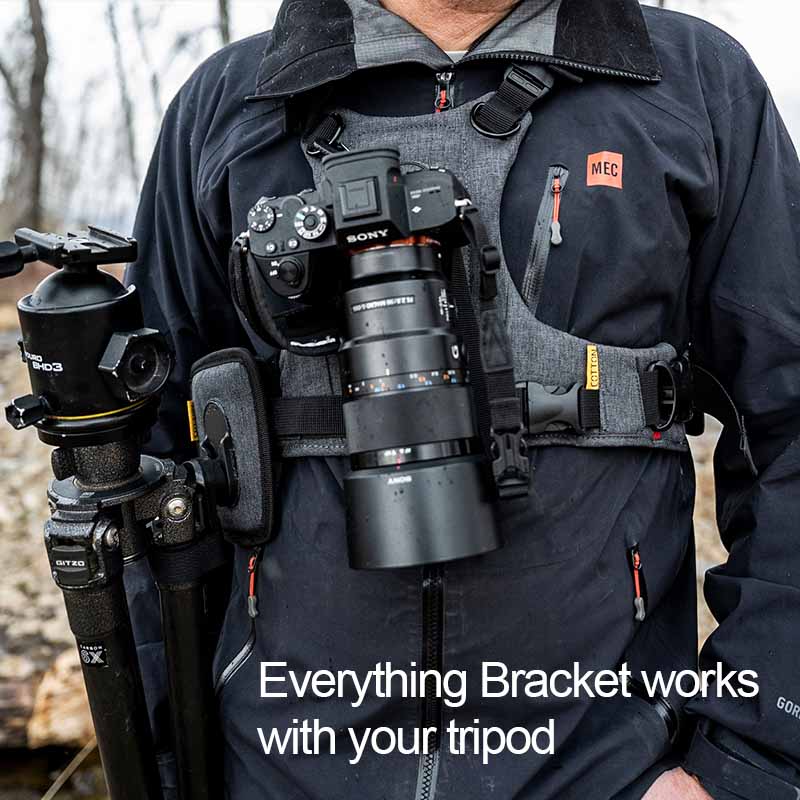 G3 Camera & Bino Harness | Versatile Carrying – Cotton Camera Carrying ...