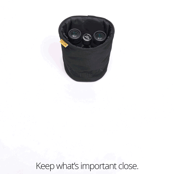 Camera Lens Bucket | Secure Lens Storage – Cotton Camera Carrying Systems