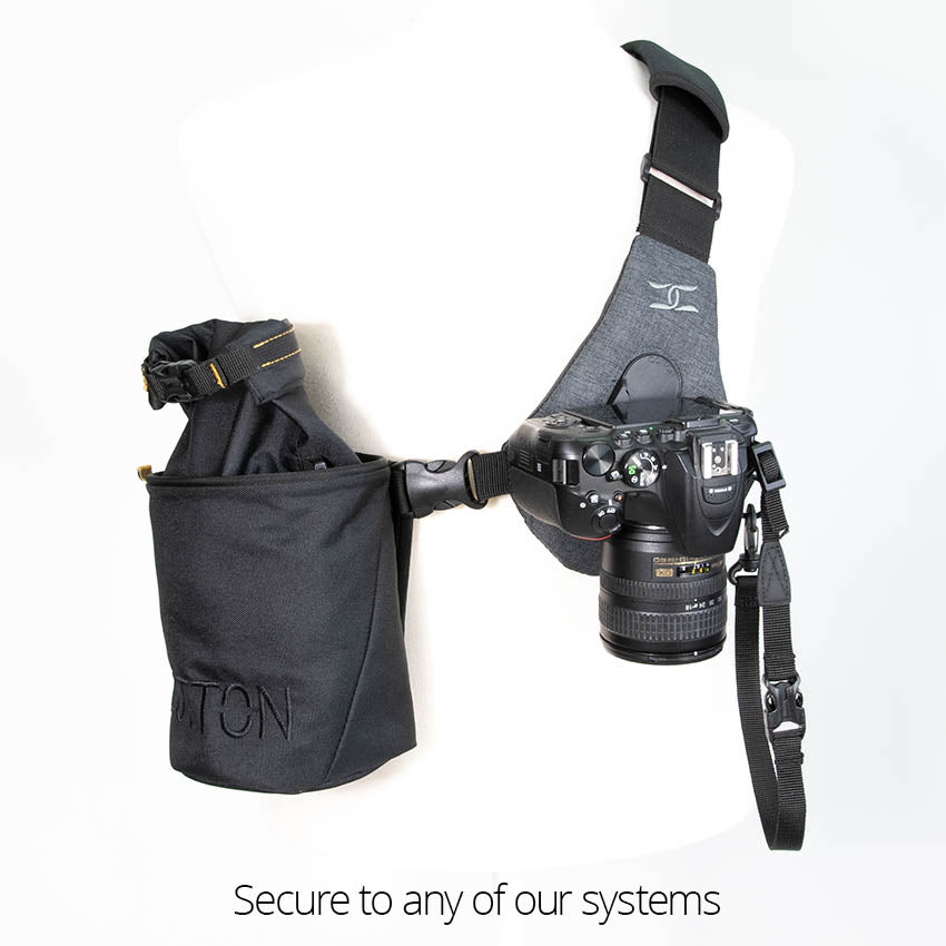 Camera Lens Bucket | Secure Lens Storage – Cotton Camera Carrying Systems