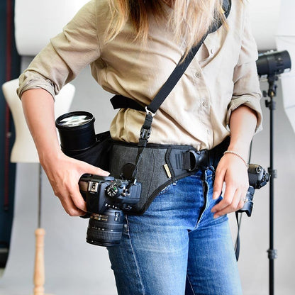 SlingBelt Carrying System - Cotton Camera Carrying Systems